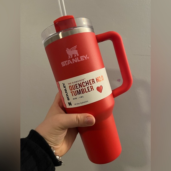 Stanley Limited Valentines Target Release Bundle Pink and Red40 oz cold Cup - Picture 7 of 16